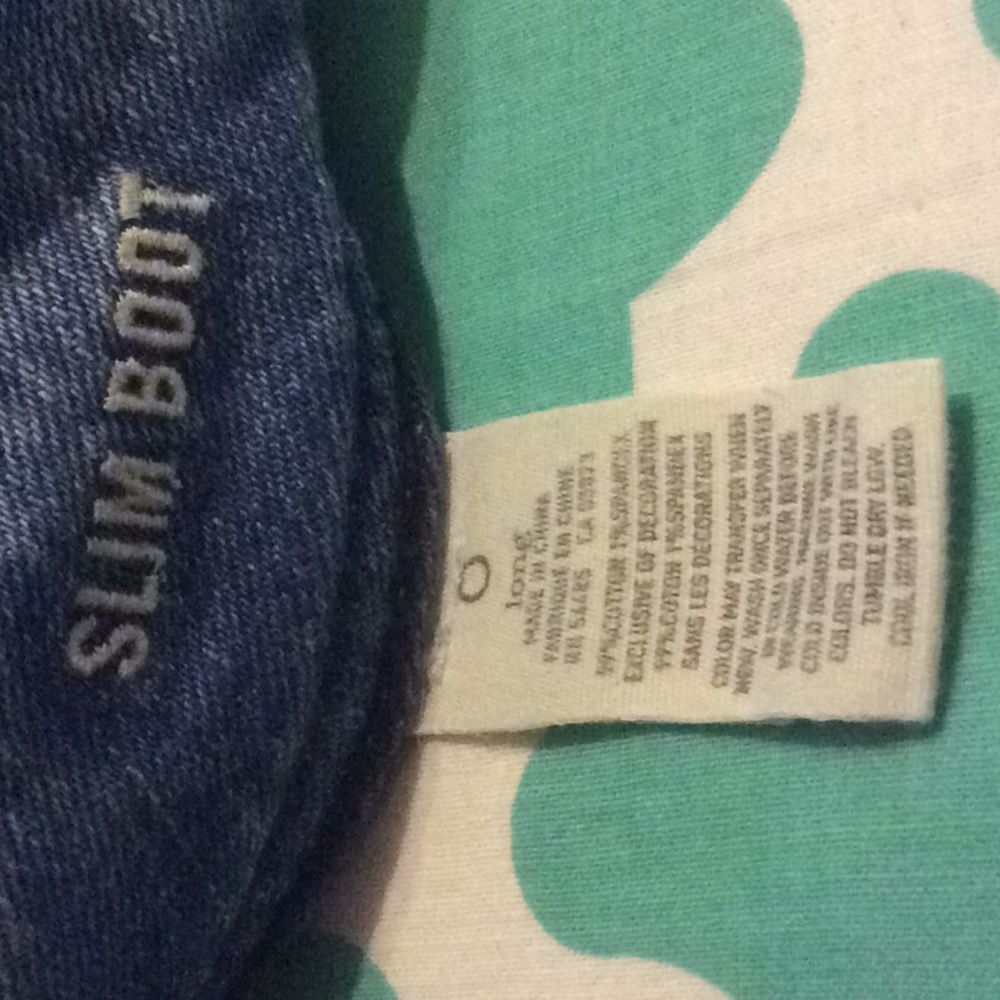 American Eagle Size 0 Long Stretch Jean Cut To Fit